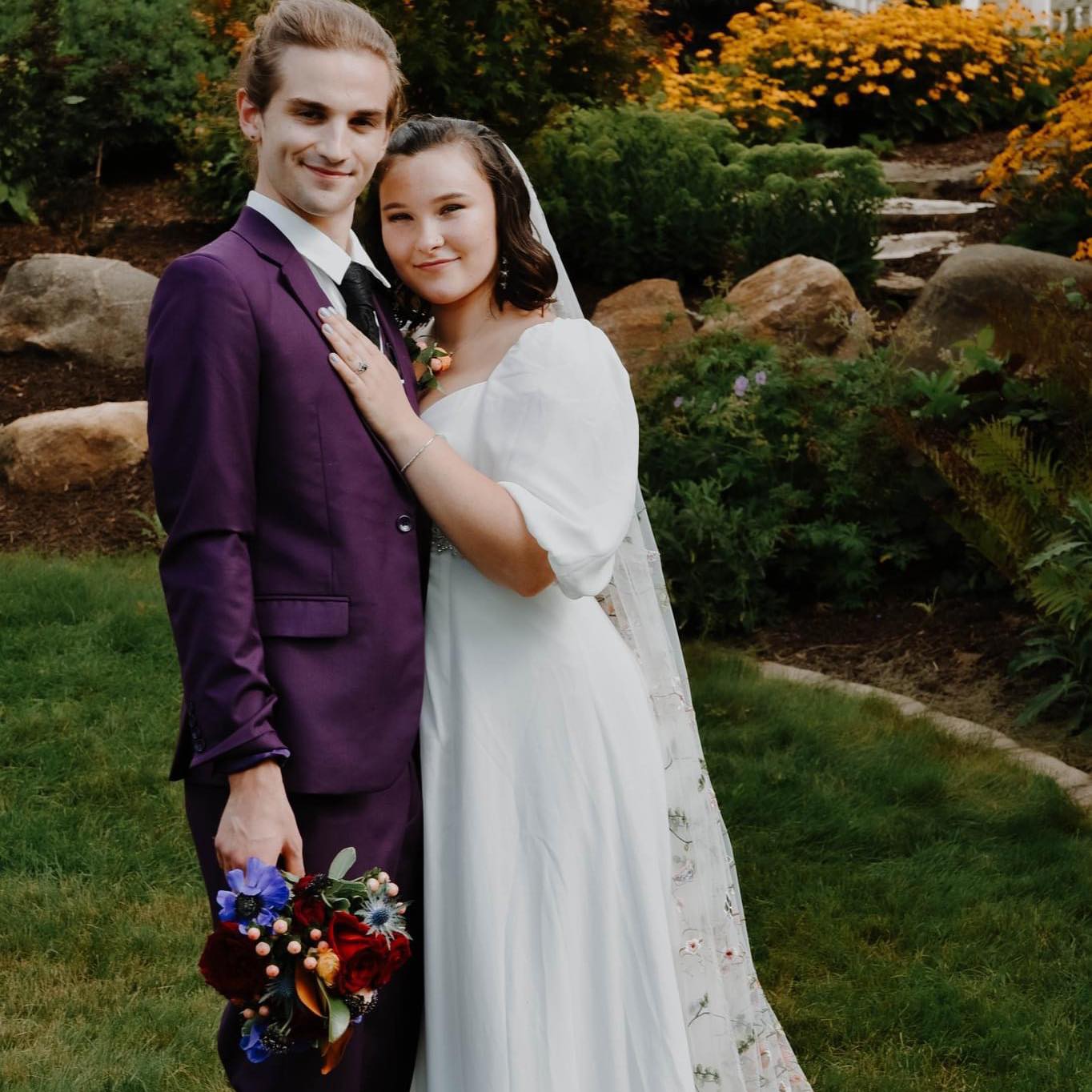 Wedding, Wedding flowers, wedding florals, bride, groom, bouquet